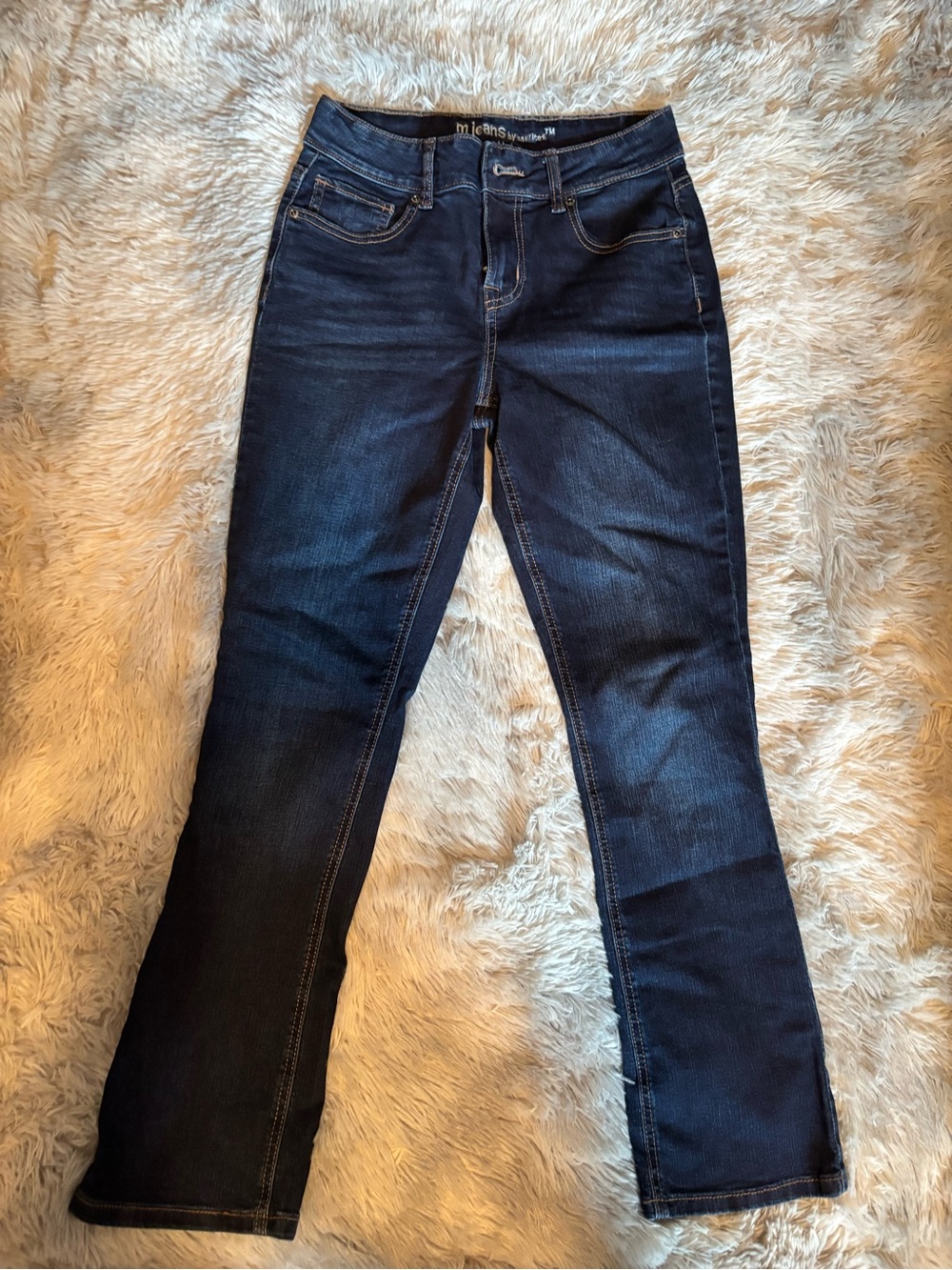Maurices Dark Blue Straight Leg Jeans